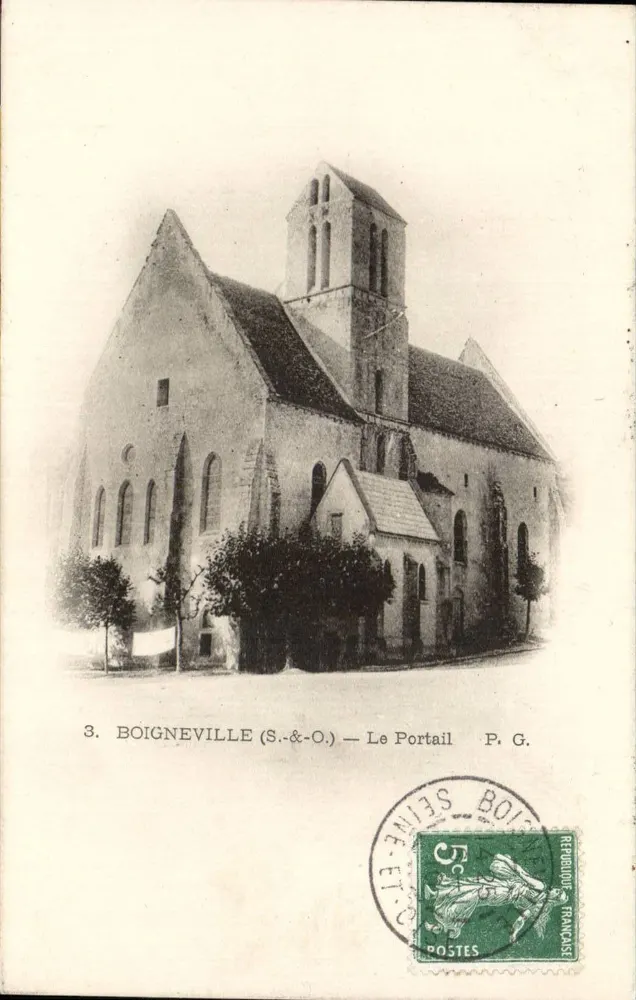 Boigneville (S.&-O.) — O Portal — P. G. - Frente