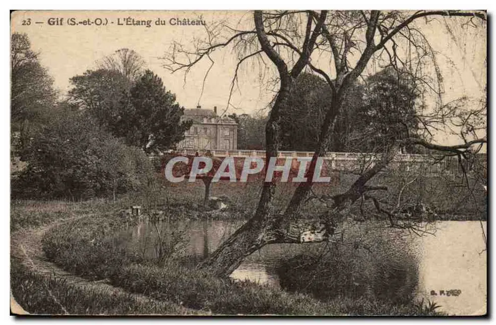 Gif (S.-et-O.) - Het Vijver van het Kasteel — G. R. Uitgever - Voorkant