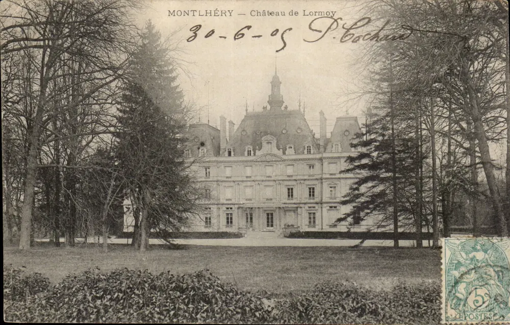 Montlhéry — Kasteel van Lormoy — P. Cochard - Voorkant