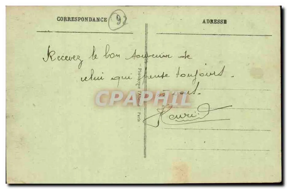 Saint-Denis — Ponte da Ilha Saint-Denis — editor Sagrille, n°4 - Verso