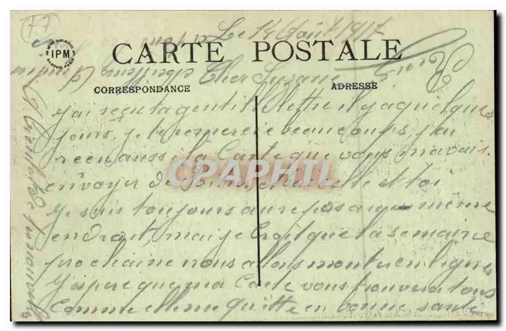 Saacy-sur-Marne (S.-et-M.) — um canto da Marne — Edição Régerat - Verso