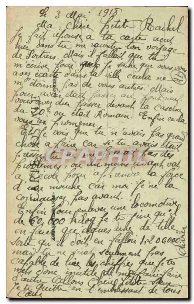 Provins — Casa Romana (século XIII) — A. Vernant, editor - Verso