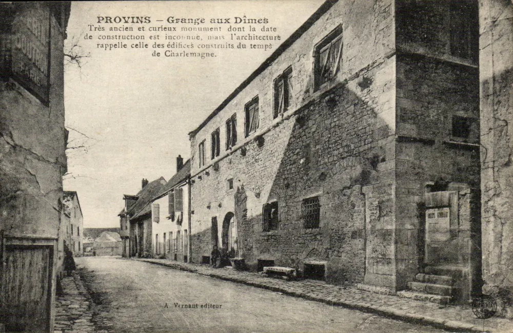 PROVINS — Grange aux Dîmes — A. Vernant editor - Frente