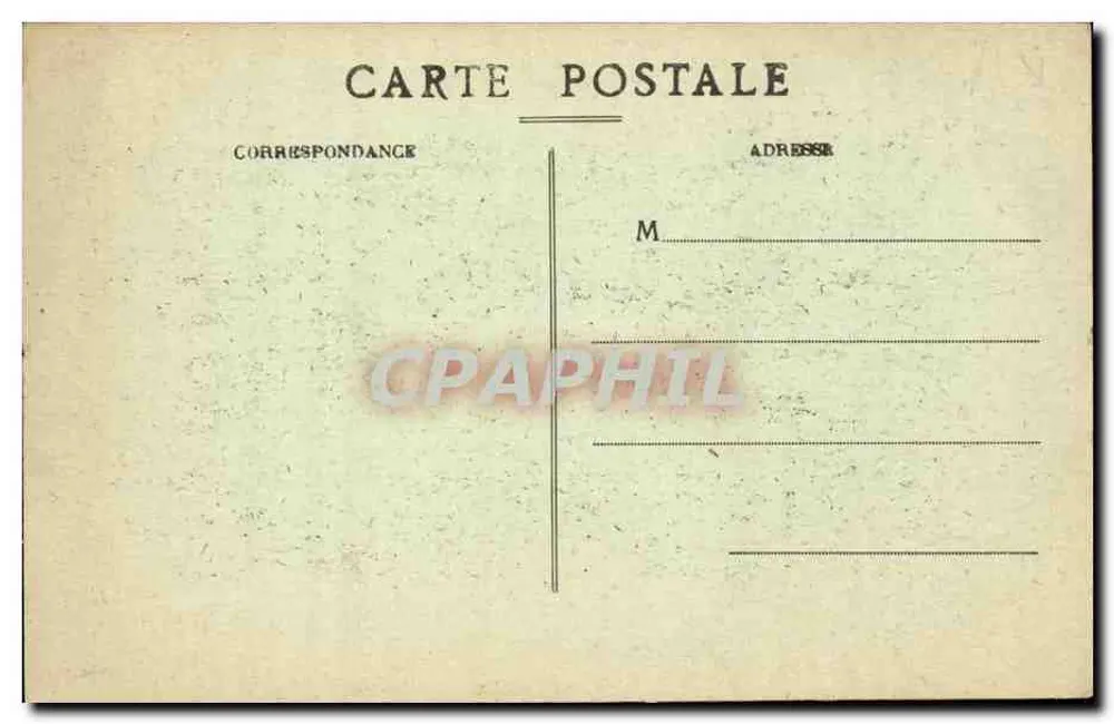 PROVINS — Grange aux Dîmes — A. Vernant editor - Verso