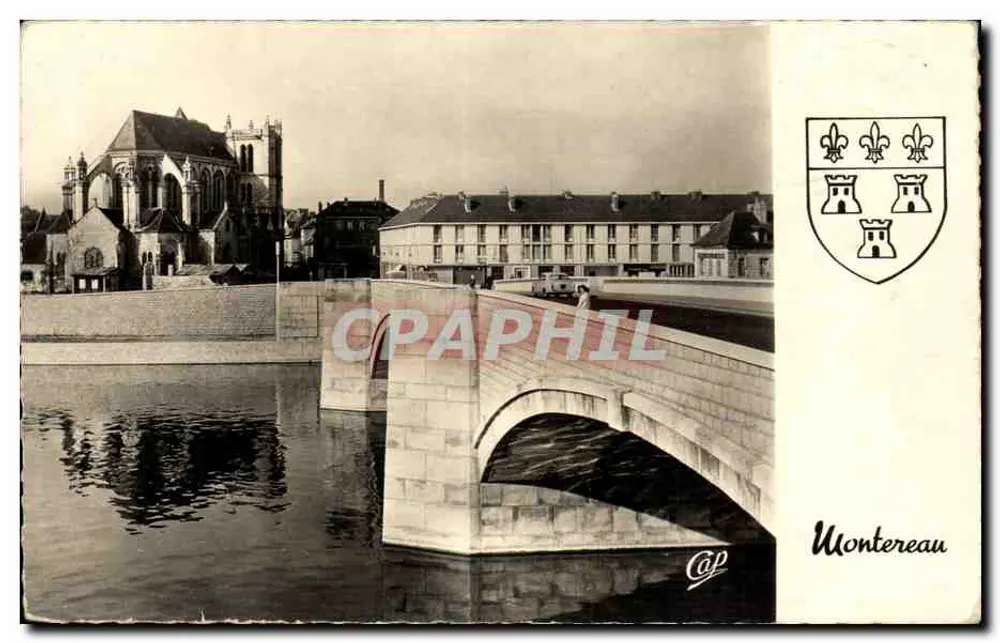 Montereau — Ponte e Igreja — Cap - Frente