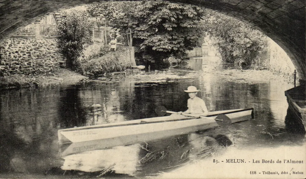 MELUN - Ufer des Almont — Tribault, Verlag, Nr. 83 - Vorderseite