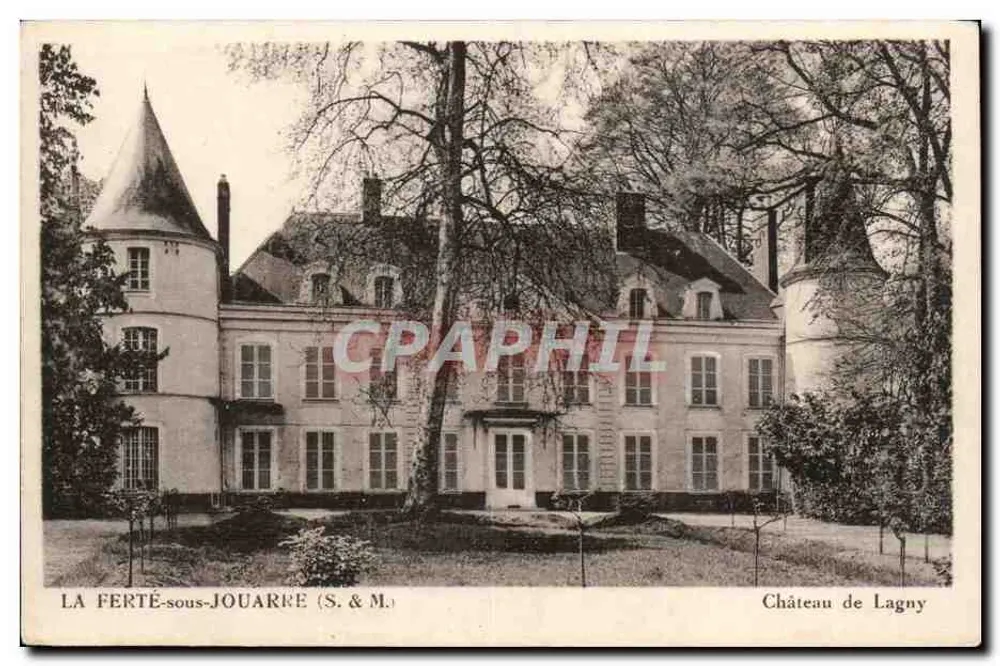 La Ferté-sous-Jouarre — Schloss Lagny — S. & M. - Vorderseite