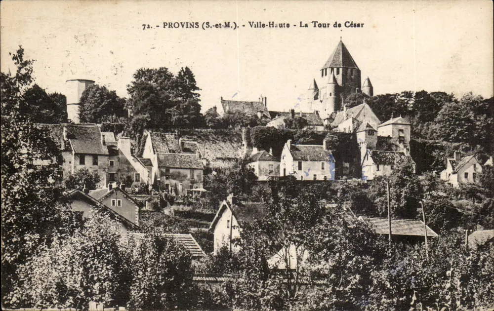 Provins (S.-et-M.) - Oberstadt - Die Caesar-Turm - Vorderseite