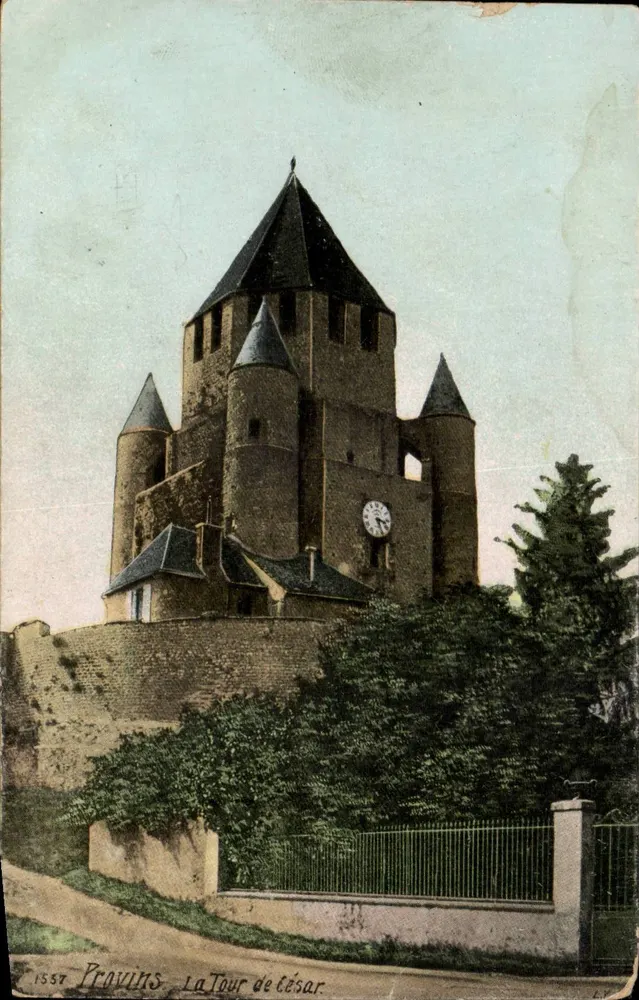 Provins — A Torre de César — editor André Pintu, n° 1557 - Frente