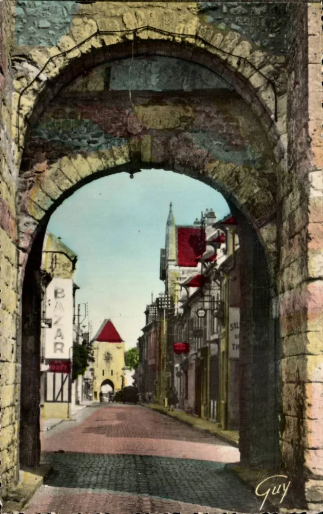 Portes de Moret-sur-Loing — rue Grande — Éditions d'A. Guy - Vorderseite