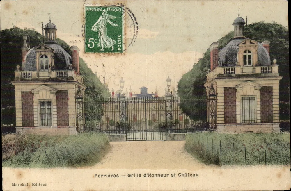 Ferrières — Eerwaardige Poort en Kasteel — Marchal, Uitgever - Voorkant