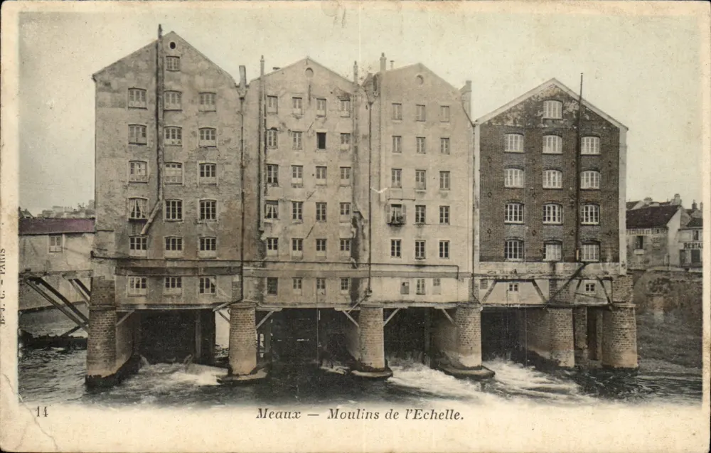 Meaux — Moulin de l'Echelle — B.J.C. — Paris — n°14 - Recto