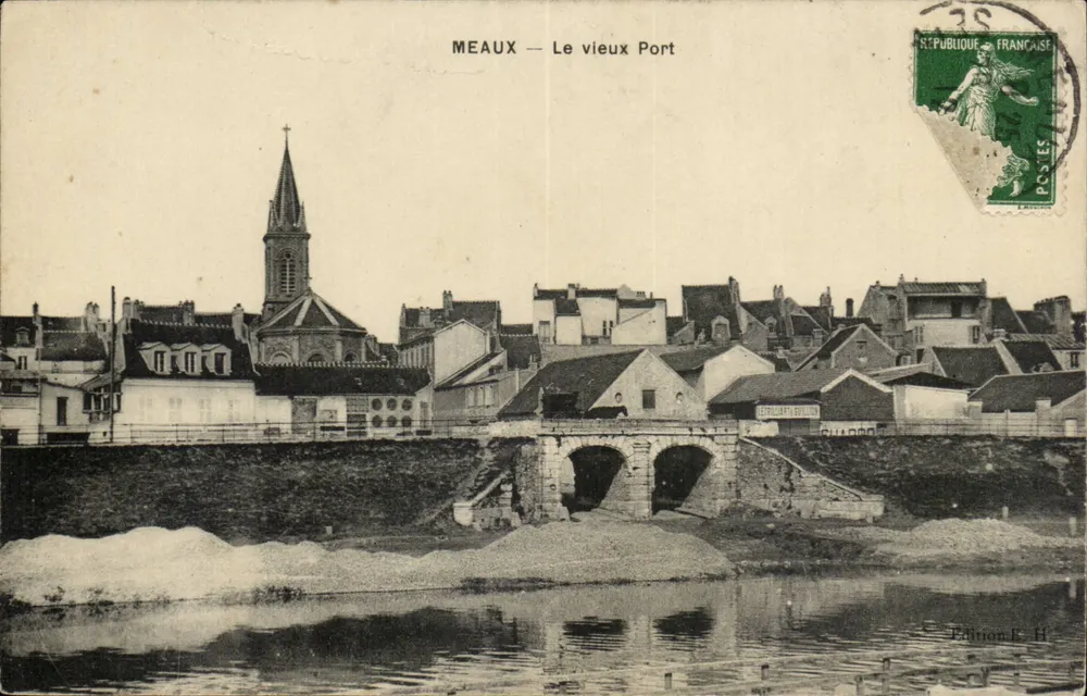 Meaux — O Velho Porto — Edição E. H. - Frente