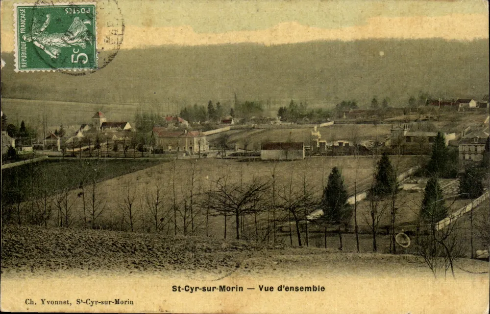 St-Cyr-sur-Morin — Übersicht — Ch. Yvonnet, St-Cyr-sur-Morin - Vorderseite