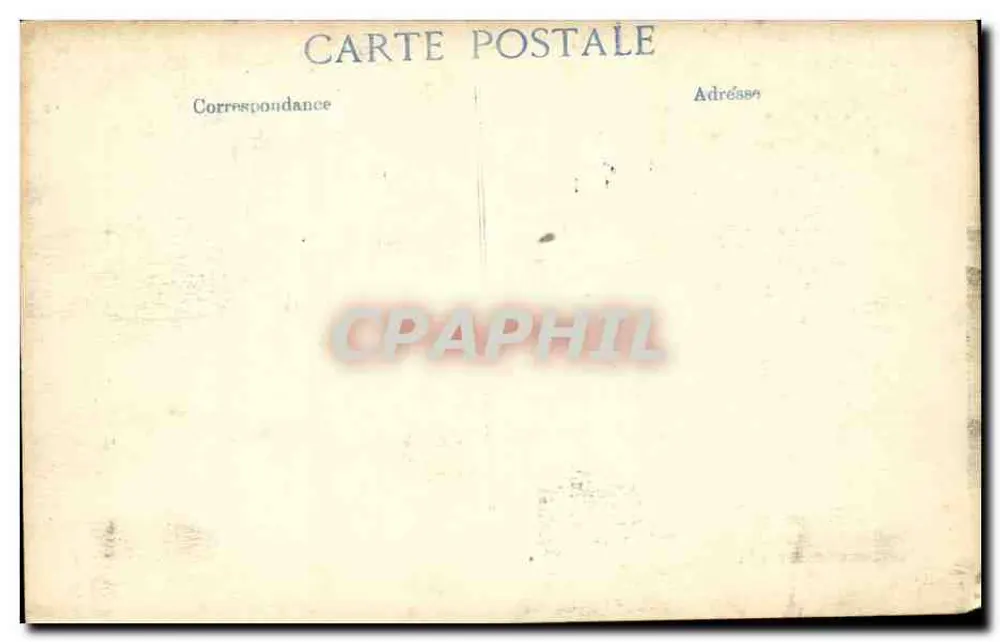Die Mühlenbrücke in Meaux — zerstört durch französische Ingenieure — Verlag E.P.D. - Rückseite