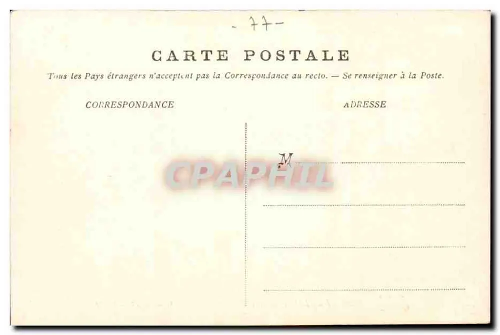 Fontainebleau — A Rue Grande e a Postagem — Editora: 224 - Verso