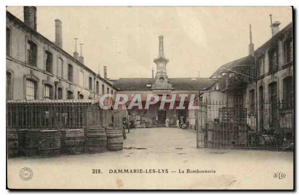 Dammarie-les-Lys — A Bombonnerie — Éditeur EID, n° 218 - Frente