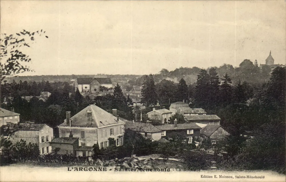 L'ARGONNE - Sainte-Ménéhould - La Rochette — Uitgave E. Moisson, Sainte-Ménéhould - Voorkant