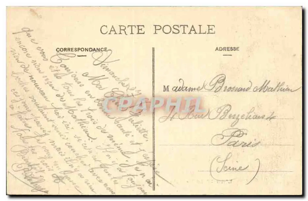 L'ARGONNE - Sainte-Ménéhould - La Rochette — Uitgave E. Moisson, Sainte-Ménéhould - Achterkant
