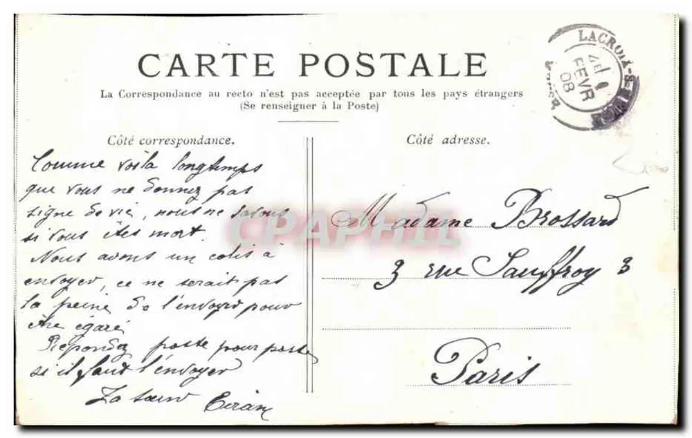 La Marne — De Chennevières a Châlons — Editor não visível - Verso