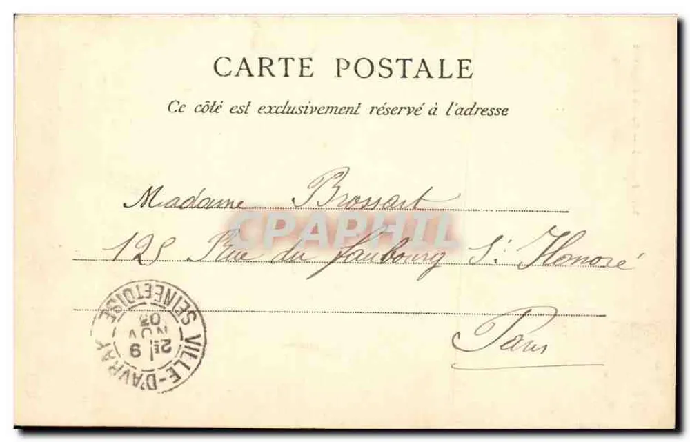 Paris — Saint-Augustin — Editor desconhecido, n° 31 - Verso