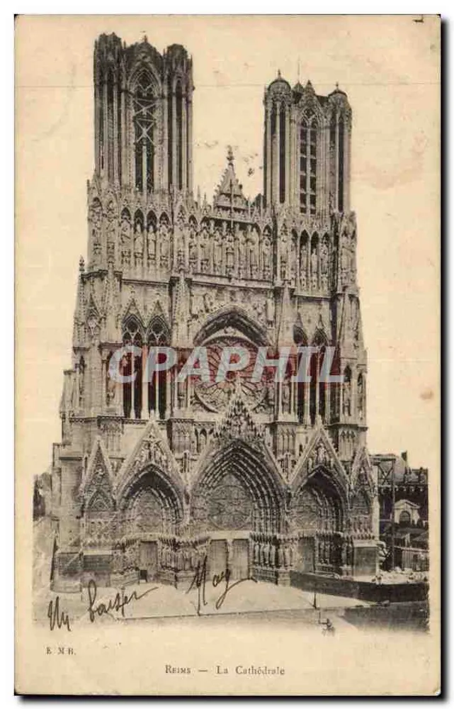 Reims — A Catedral — E.M.R. (editor) - Frente