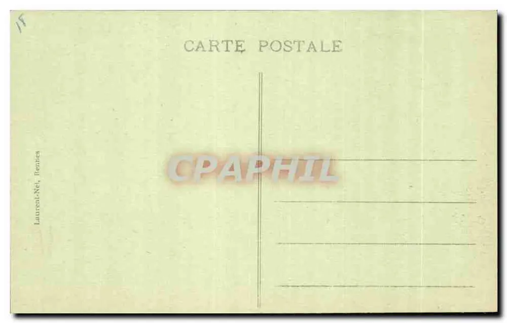 Monte-São-Mihiel — Efeito da Lua — Laurent-Né, Bonnies, n° 844 - Verso