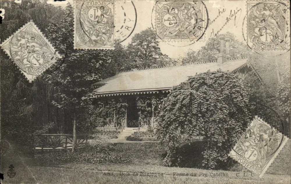 Bois de Bonologne — Ferme du Pré Catelan — C. L. C. - Vorderseite