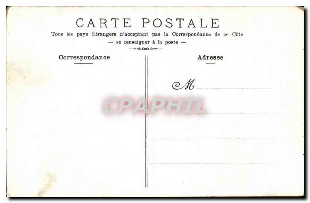 Marseille — Palast der Gerechtigkeit und Statue Berryer - Rückseite