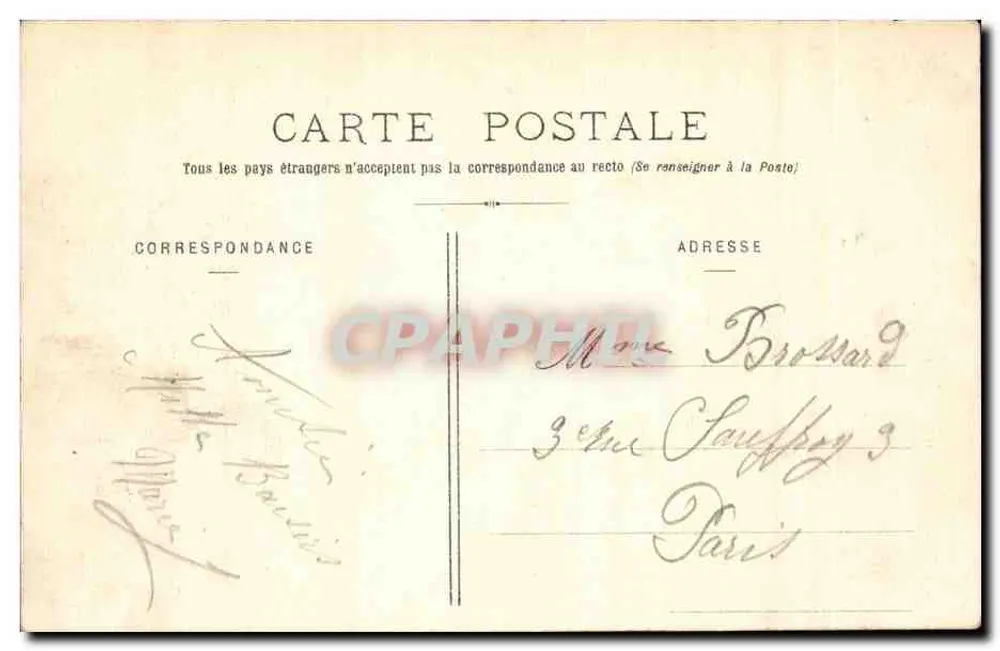 Benoite-Vaux - O Calvário — Verdun, Martin-Colardelle - Verso