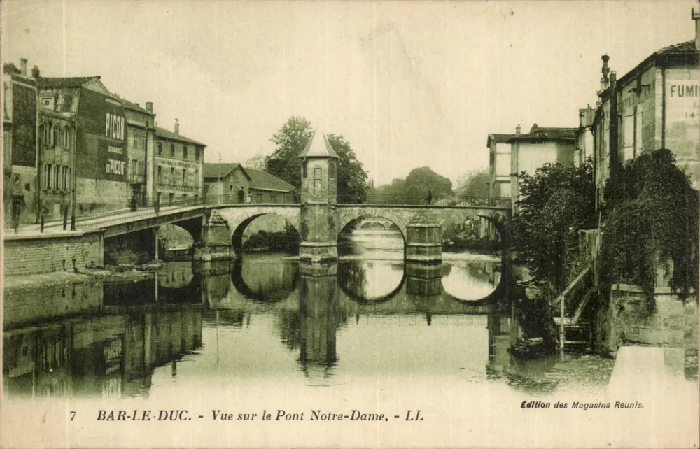 Bar-le-Duc - Blick auf die Brücke Notre-Dame - Edition des Magasins Reunis - Vorderseite