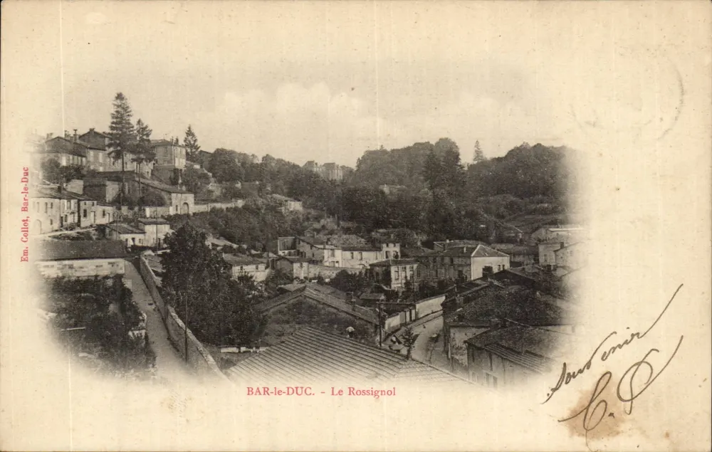 BAR-le-DUC - O Rossignol — vista panorâmica — Em. Collot, Bar-le-Duc - Frente