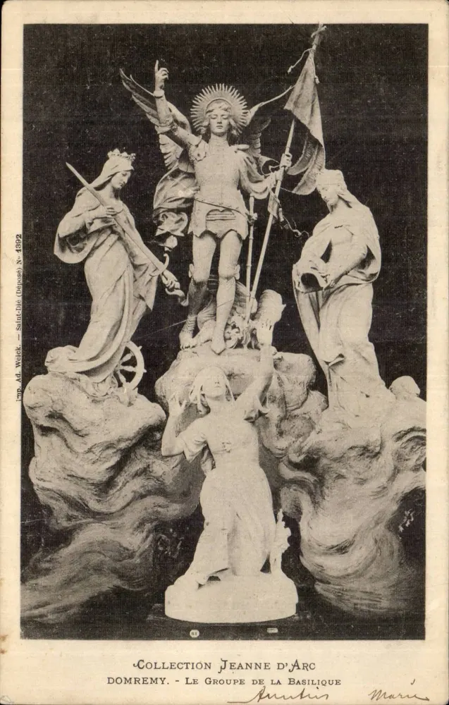 Das Gruppenbild der Basilika - Sammlung Jeanne d'Arc - Domrémy - Vorderseite