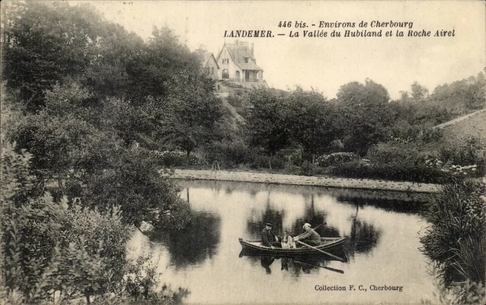 Landeemer — Tal des Hubiland und Roche Airel — Sammlung F. C., Cherbourg - Vorderseite