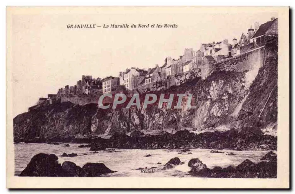 Granville — La Muraille du Nord et les Récifs — Renali - Vorderseite