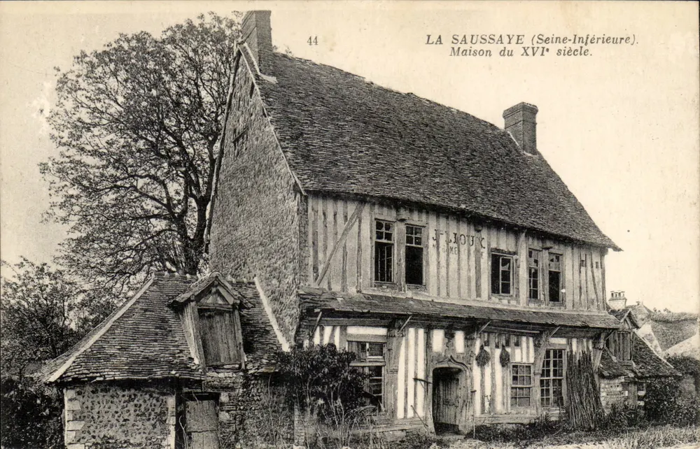 La Saussaye (Seine-Inférieure) — Casa do século XVI — J. Liouk - Frente