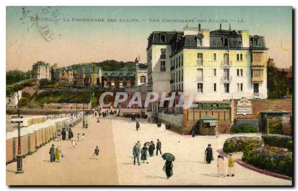 Dinard — A Promenade dos Aliados — LL - Frente