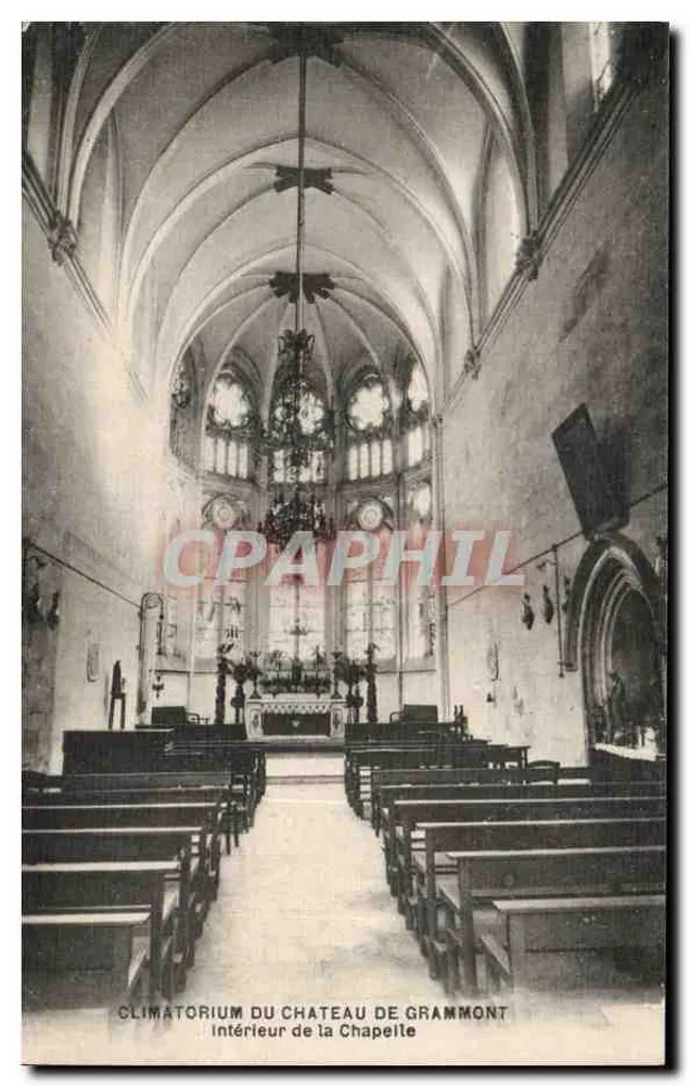 Innenraum der Kapelle — Schloss Grammont - Vorderseite