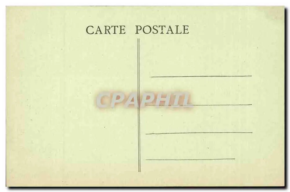 Nevers — A Torre da Catedral de São Cirano — edição J. Jaut - Verso