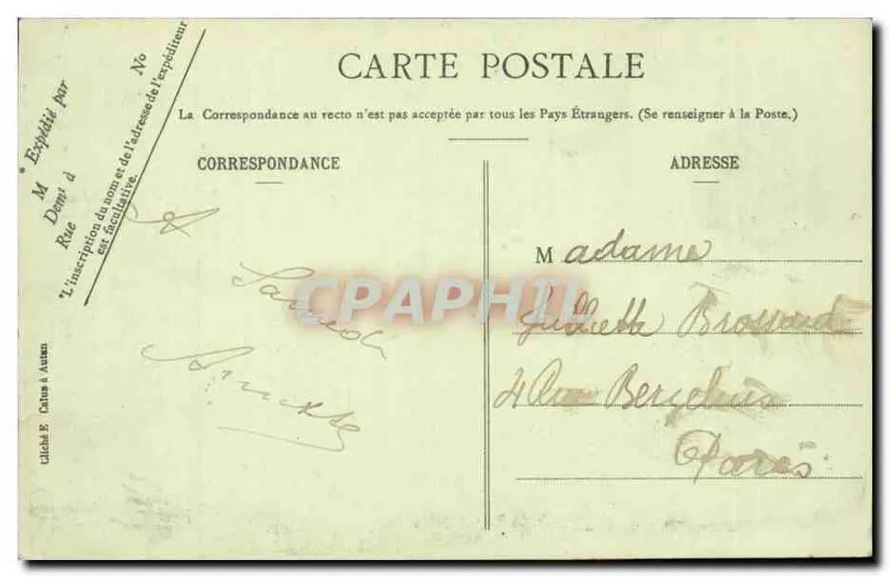 Mont-Beuvray — Pierre Salvée — E.C. fot. - Verso