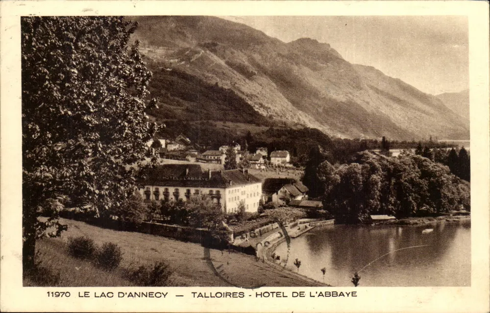 See Annecy — Talloires — Hotel de l'Abbaye — Verleger Braun & Cie, n° 11970 - Vorderseite