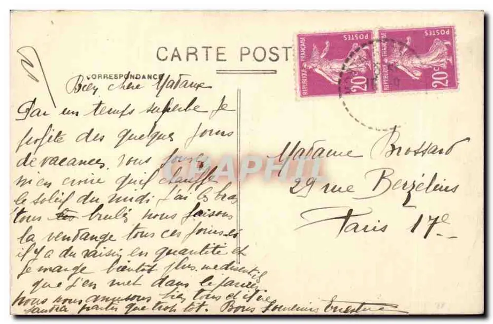 Toulouse - O Museu - Sala Capitular — Edição Bayard, n° 95 - Verso