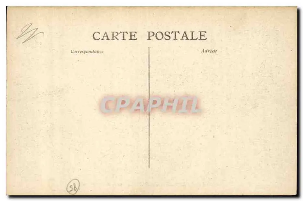 Passion in LA VERRIE (Vendée) 1921 — Die Einzug in Jerusalem - Rückseite
