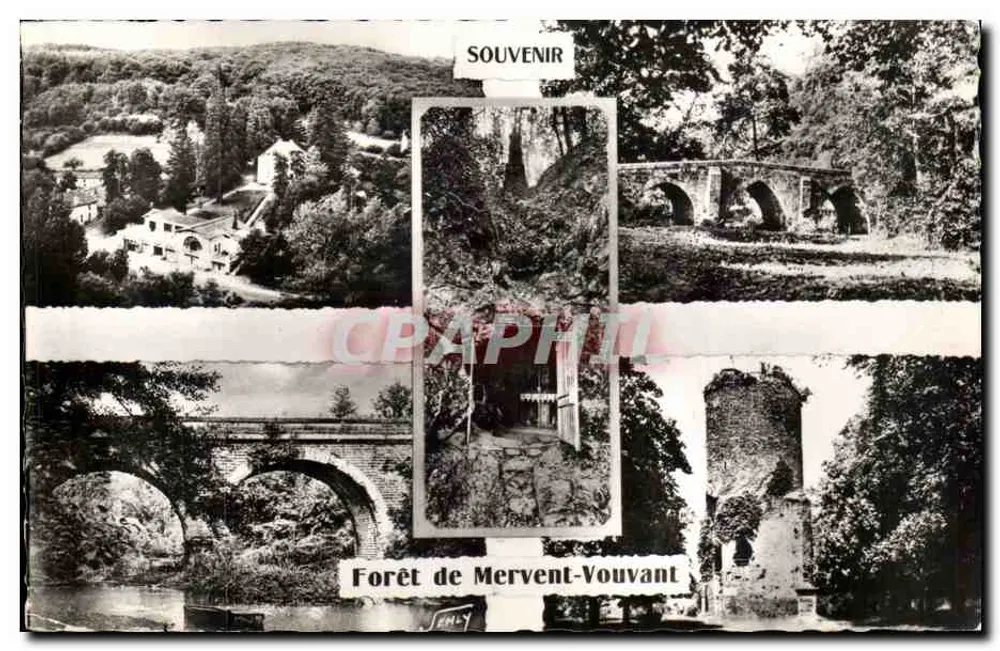 Floresta de Mervent-Vouvant — Lembrete — Éditions Jéhly-Pouplin - Frente