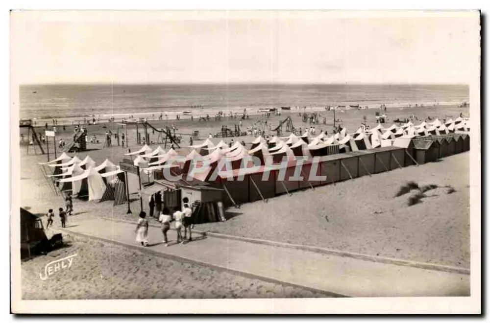 Saint-Jean-de-Monts — A Praia — Edição JEHLY-POUPIE au Bramure - Frente