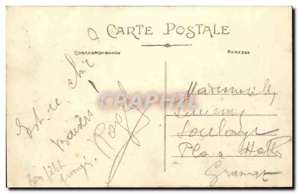 La Trempinette — An den Ufern des Ozeans — Artaud et Nozais, Nantes, n°89 - Rückseite