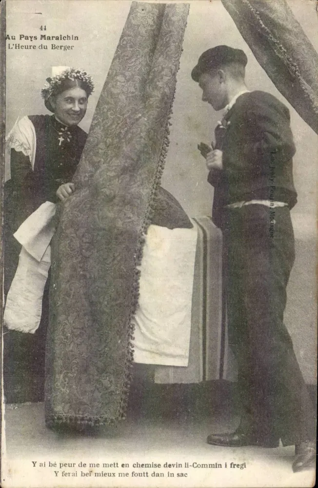Im Gemüseanbaugebiet — Die Stunde des Schäfers — Jules Pelly, Beaune, n°44 - Vorderseite