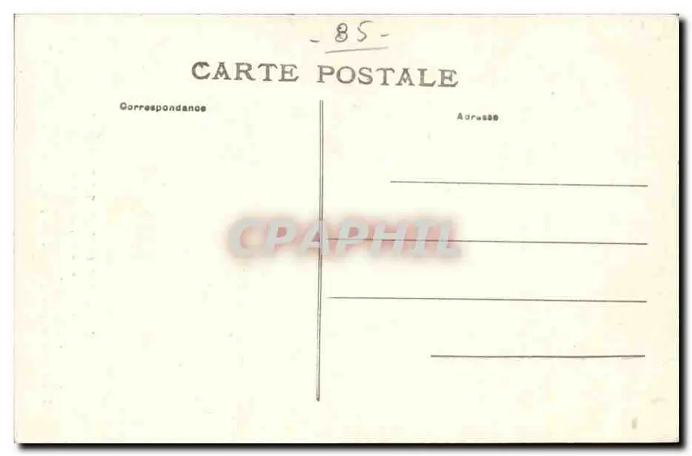 Les Sables-d'Olonne (Vendée) — Die schönste Bucht, das eleganteste Kleid — Cliché Collin - Rückseite