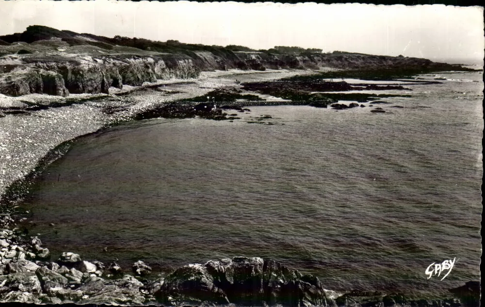 Baía de Cayola — Les Sables-d'Olonne (Vendée) — Edições Gaby - Frente