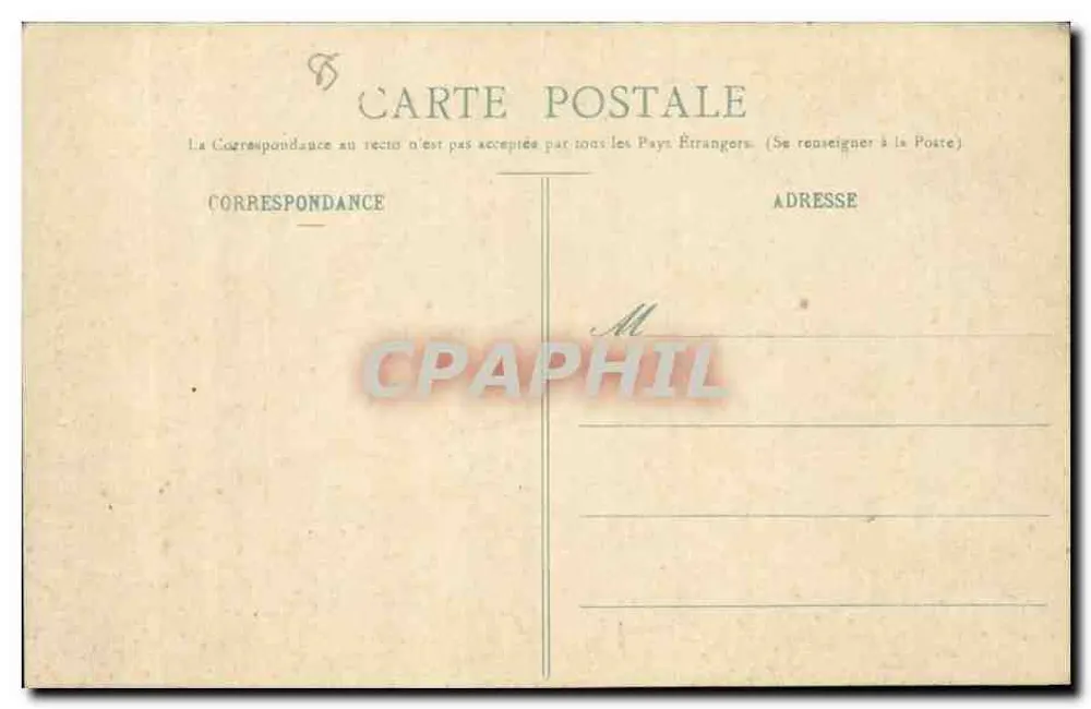 Abschied der Sablaïse — Edition der Nouvelles Galeries — Nr. 145 - Rückseite